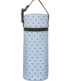 Emporio Armani Pusletaske - Lyseblå/Navy m. Logoer