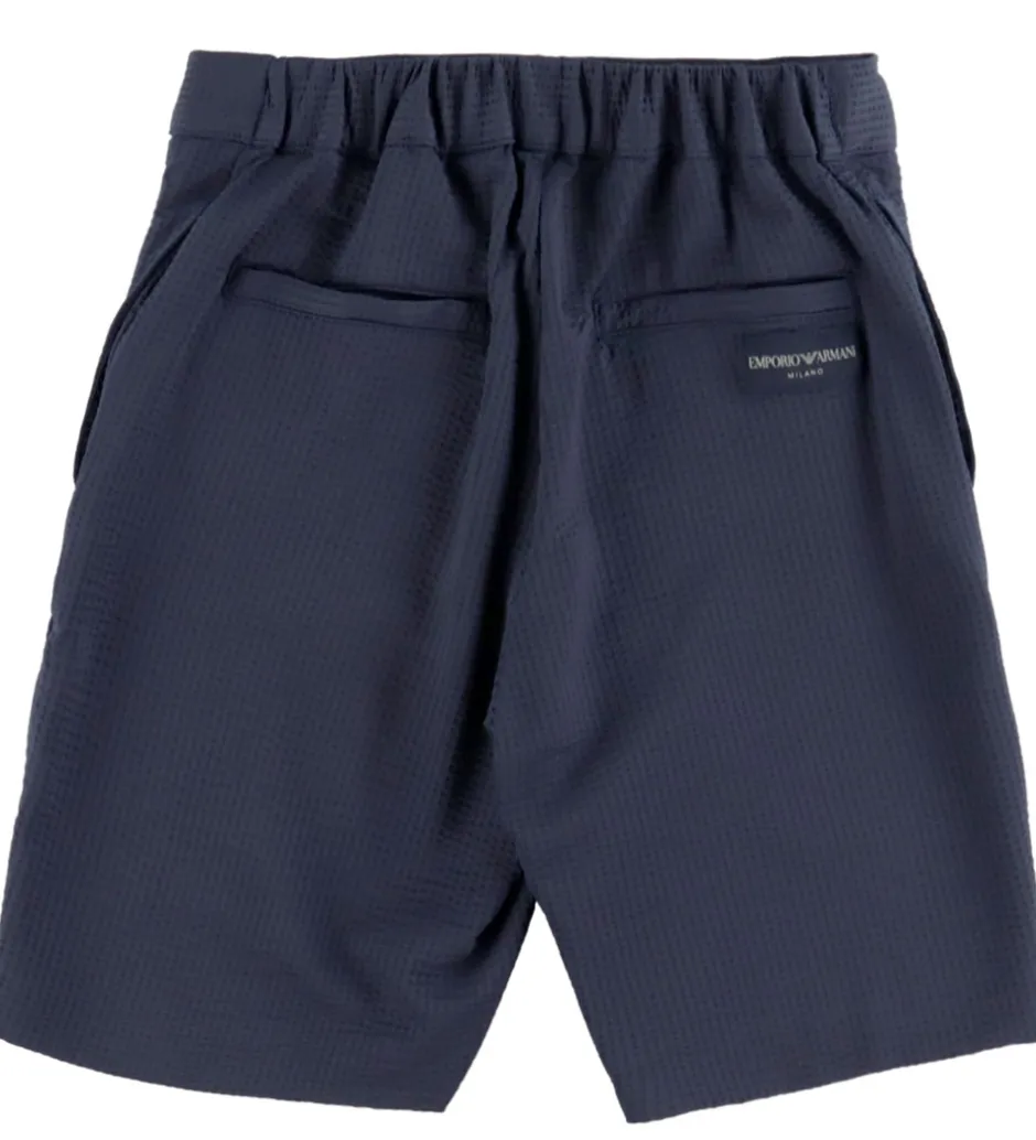 Børn Emporio Armani Sæt - Skjorte/Shorts - Hvid/Dark Navy