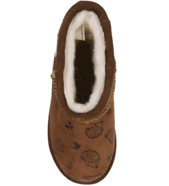 Bamsestøvler*EMU Australia Bamsestøvler - Tex - Woodland Brumby - Oak m. Prin