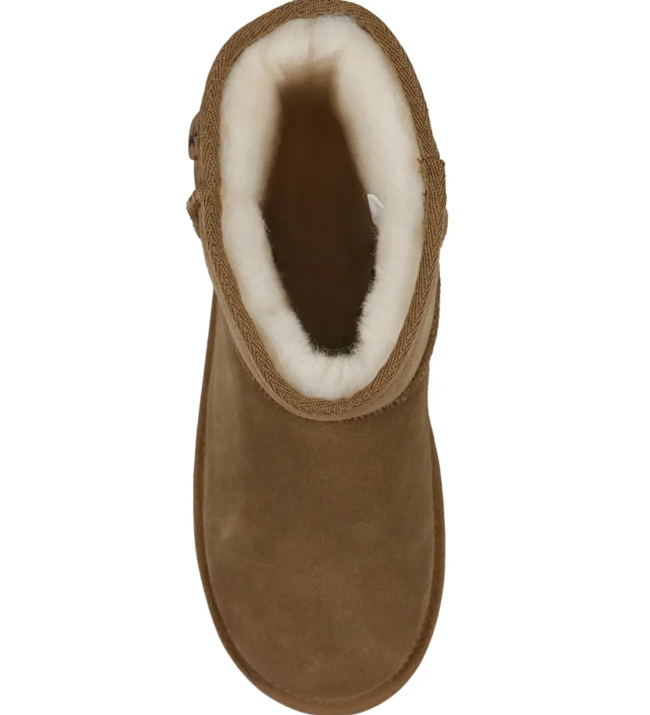Bamsestøvler*EMU Australia Bamsestøvler - Wallaby Mini - Chestnut