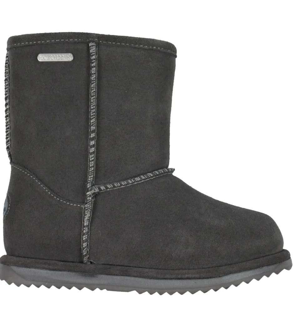 Bamsestøvler*EMU Australia Bamsestøvler - Tex - Brumby LO - Charcoal