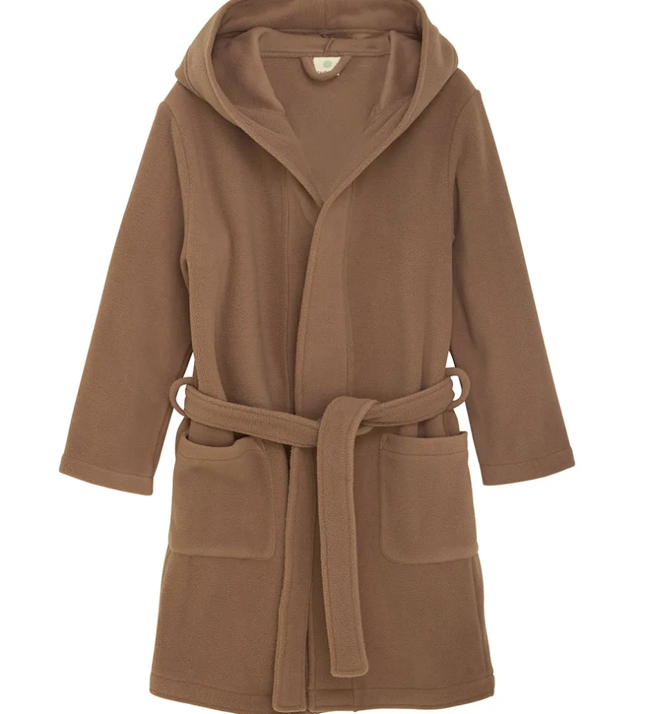 Børn En Fant Badekåbe - Fleece - Coca Mocha