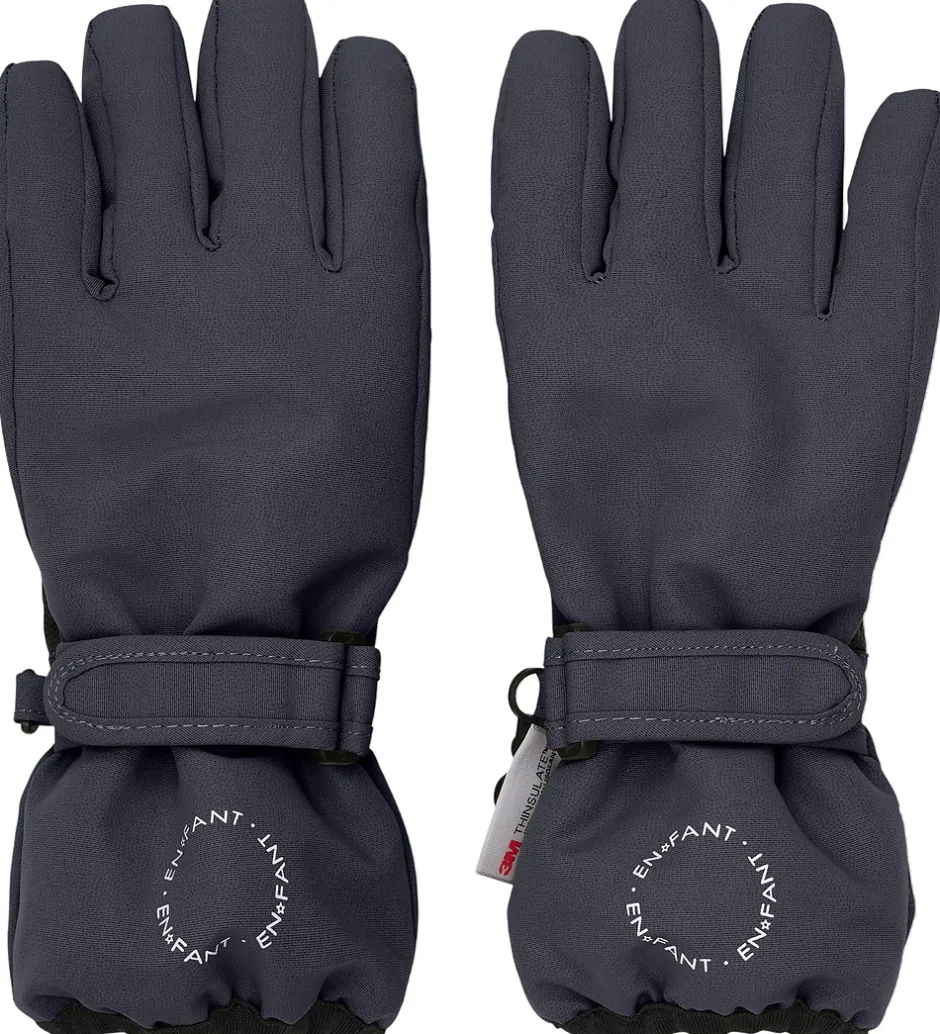 Børn En Fant Handsker - Ebony