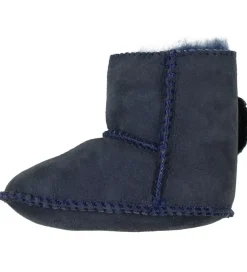 Skindfutter*En Fant Lammeskindsfutter m. For - Navy