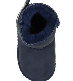 Skindfutter*En Fant Lammeskindsfutter m. For - Navy