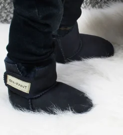 Skindfutter*En Fant Lammeskindsfutter m. For - Navy