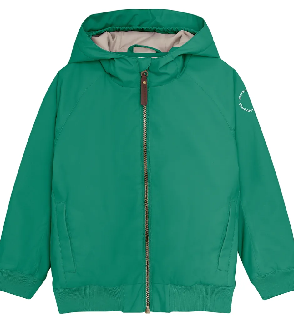 Børn En Fant Sommerjakke - Bomber - Pine Green