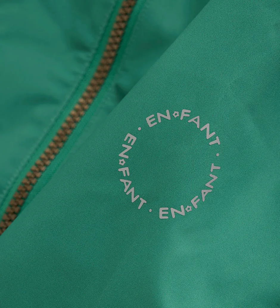Børn En Fant Sommerjakke - Bomber - Pine Green
