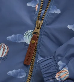 Børn En Fant Sommerjakke - Vintage Indigo m. Luftballoner