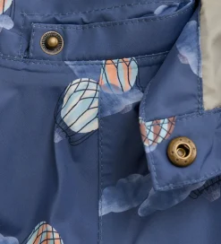Børn En Fant Sommerjakke - Vintage Indigo m. Luftballoner