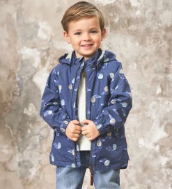 Børn En Fant Sommerjakke - Vintage Indigo m. Luftballoner