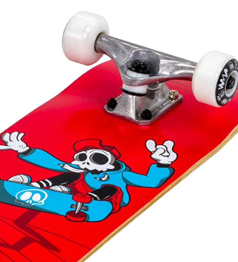 Skateboards|Skate*Enuff Skully Enuff Skateboard - 7.75'' - Skully Komplet - Rød