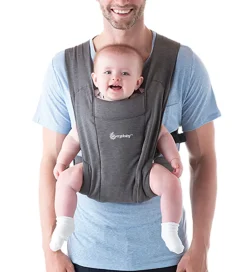 Ergobaby Bæresele - Embrace - Soft & Snug Knit - Heather Grey