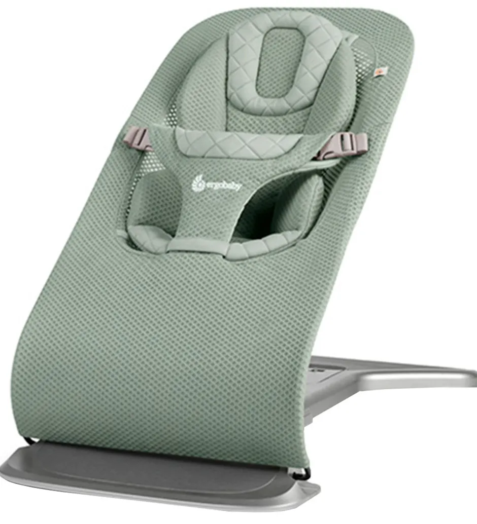 Stole*Ergobaby Skråstol - Evolve 3-i-1 - Mesh - 84,5x41,5x56 cm - Sage