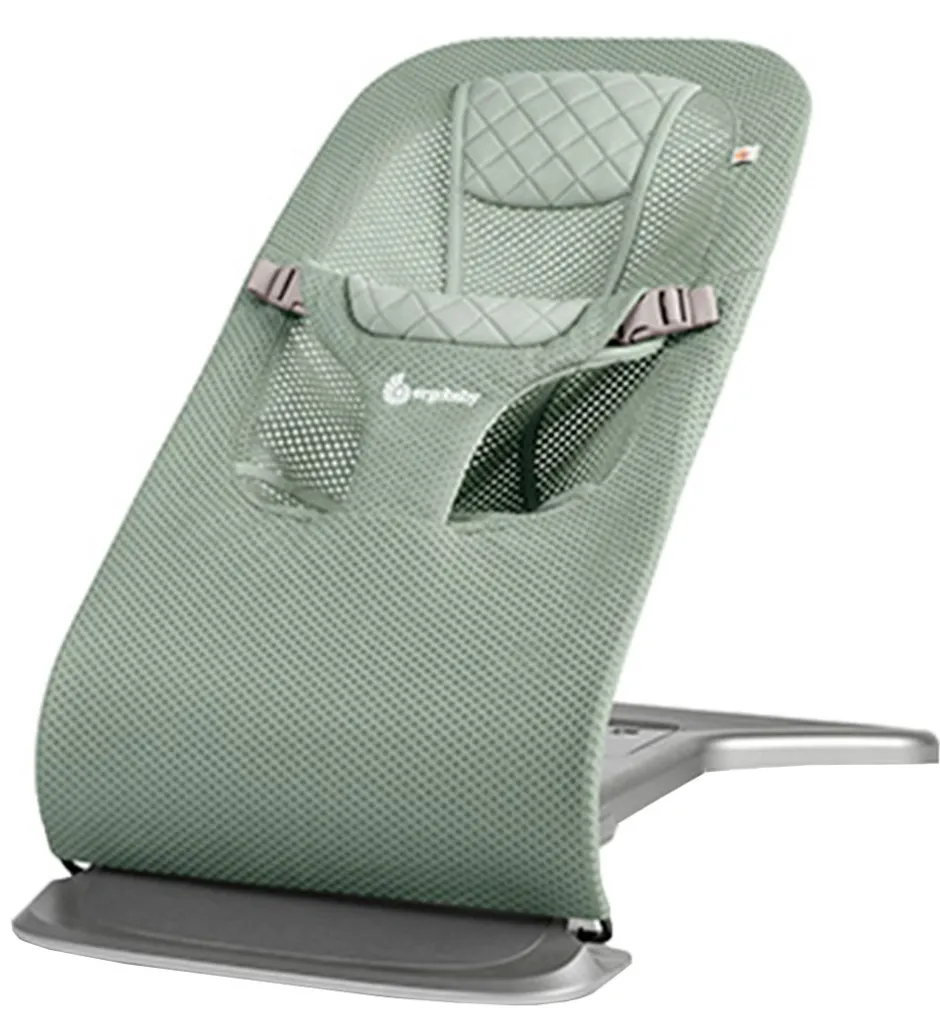 Stole*Ergobaby Skråstol - Evolve 3-i-1 - Mesh - 84,5x41,5x56 cm - Sage