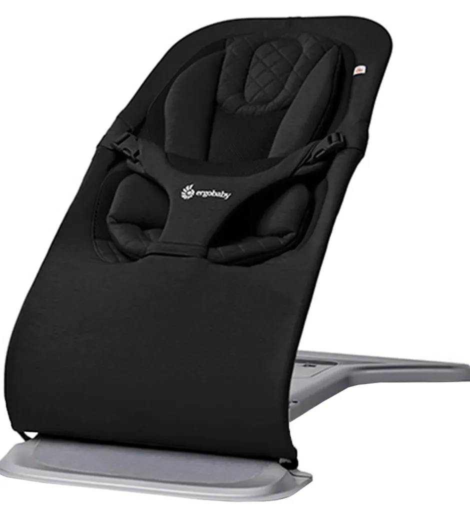 Stole*Ergobaby Skråstol - Evolve 3-i-1 - 84,5x41,5x56 cm - Onyx Black