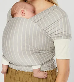 Bæreseler &Amp; Vikler*Ergobaby Strækvikle - Aura Wrap Knit - Grey Stripes