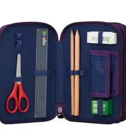 Penalhuse*Ergobag Penalhus M. Indhold - Maxi - JungleBear