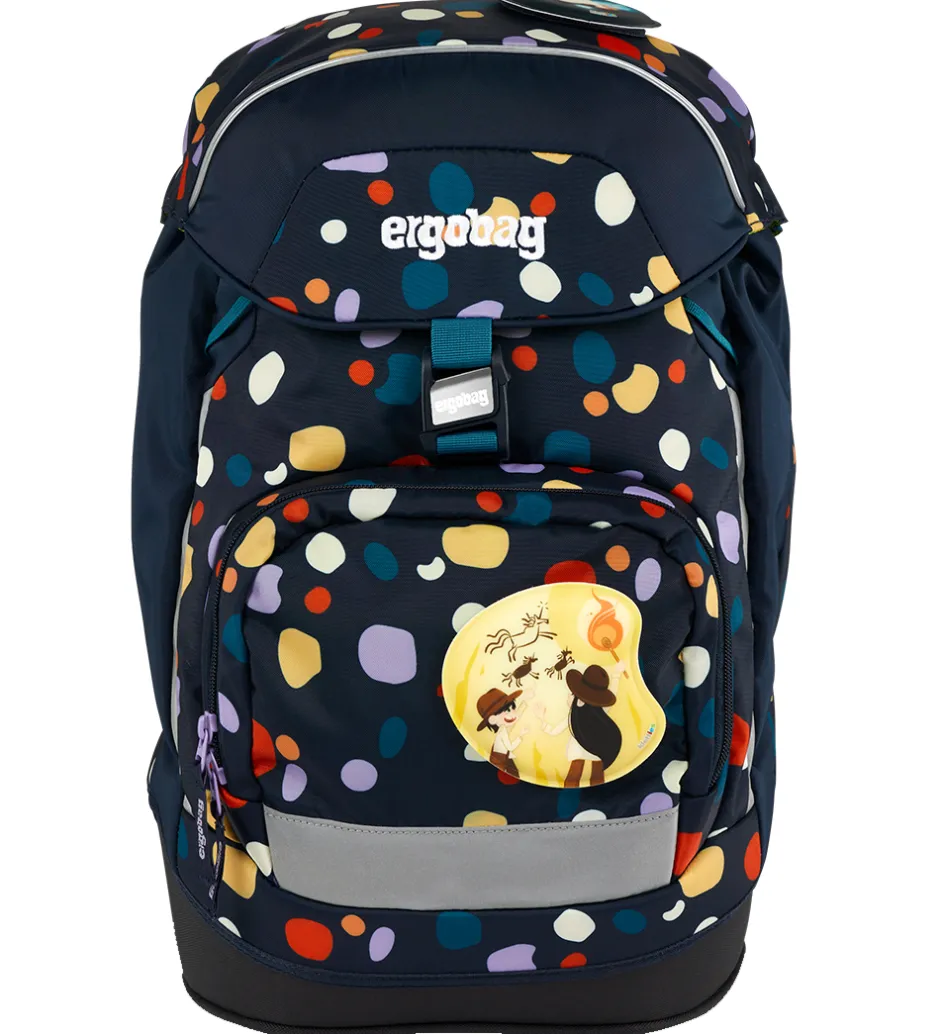 Skoletasker*Ergobag Skoletaske - Prime - Mosaic Stone Bear
