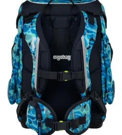 Skoletasker*Ergobag Skoletaskesæt - Cubo - Ocean DiveBear