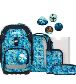 Skoletasker*Ergobag Skoletaskesæt - Pack - Ocean DiveBear