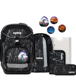 Skoletasker*Ergobag Skoletaskesæt - Pack - Super ReflectBear