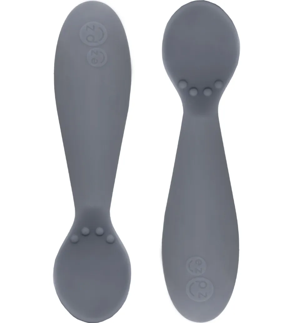Babyskeer*EzPz Tiny Spoon - 2-pak - Grå