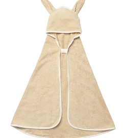 Babyhåndklæde- Og Poncho|Håndklæder*Fabelab Babyhåndklæde - Baby - 90x115 cm - Kanin - Wheat