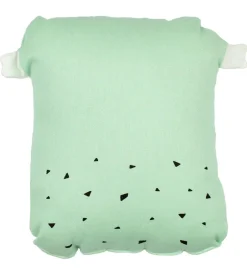 Fabelab Pude - 20x15 - Animal Friends - 20 cm - Turkis/Hvid m. U