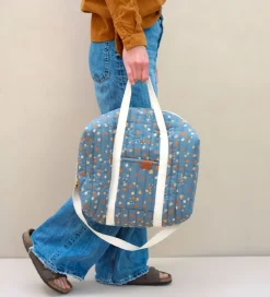 Sportstasker*Fabelab Sportstaske - Quiltet - Blue Spruce/Cobblestone