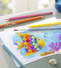 Maling*Faber-Castell Farveblyanter - Akvarel - 24 stk + 1 Pensel