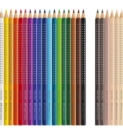 Skriveredskaber*Faber-Castell Farveblyanter - 24 stk. - Multi/Skin Tones