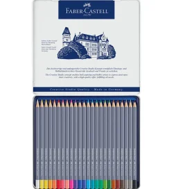 Maling*Faber-Castell Farveblyanter - Goldfaber Akvarel - 24 stk - Multi
