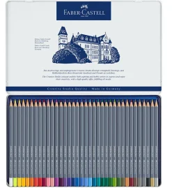 Maling*Faber-Castell Farveblyanter - Goldfaber Akvarel - 36 stk - Multi