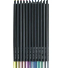 Skriveredskaber*Faber-Castell Farveblyanter - 12 stk. - Metallic