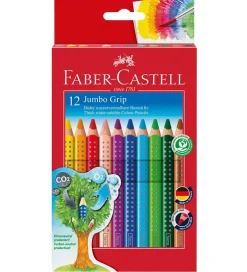 Maling*Faber-Castell Farveblyanter - Jumbo Grip - Akvarel - 12 stk - Mu