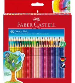 Maling*Faber-Castell Farveblyanter - Grip - Akvarel - 48 stk - Multi
