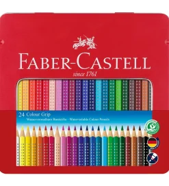 Maling*Faber-Castell Farveblyanter - Grip - akvarel - 24 stk - Multi