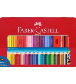 Maling*Faber-Castell Farvesæt - Grip - Akvarel - 48 stk - Multifarvet