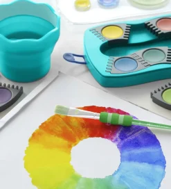 Faber-Castell Kop til Vand/Pensel - Clic&Go - Turkis