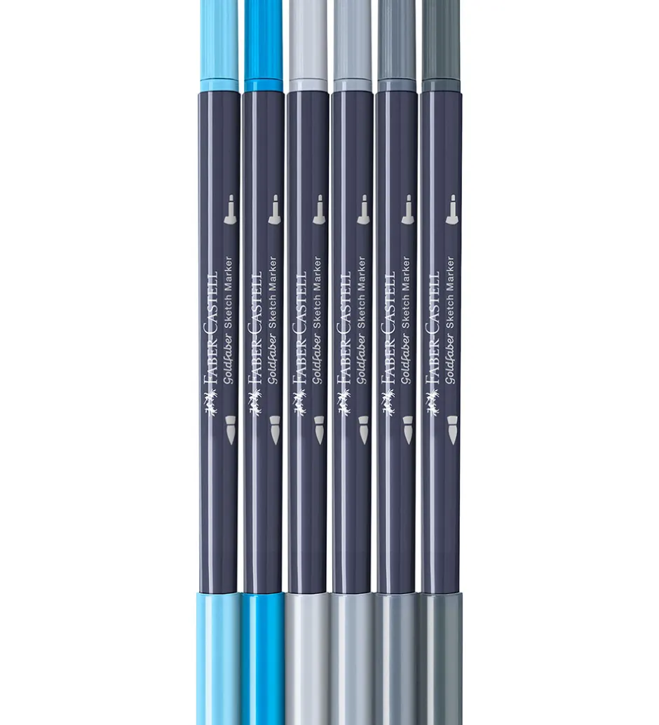 Faber-Castell Tuscher - 6 Stk. - Goldfaber Sketch - Product Desi