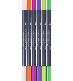 Tuscher Og Farver*Faber-Castell Tuscher - 6 Stk. - Goldfaber Sketch - Graphic Nove