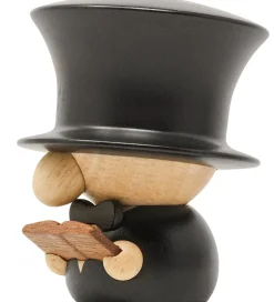 Pyntefigurer*FableWood H.C. Andersen - 8 cm - Natur/Sort