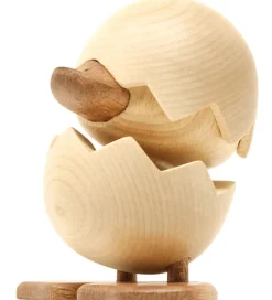 Pyntefigurer*FableWood H.C. Andersen - Den Grimme Ælling - 8 cm - Natur