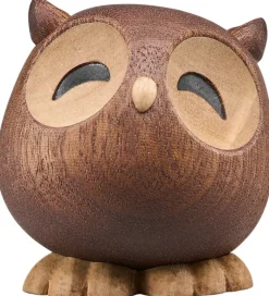 Dekoration*FableWood Lille Ugle - Sofia - 6 cm - Natur