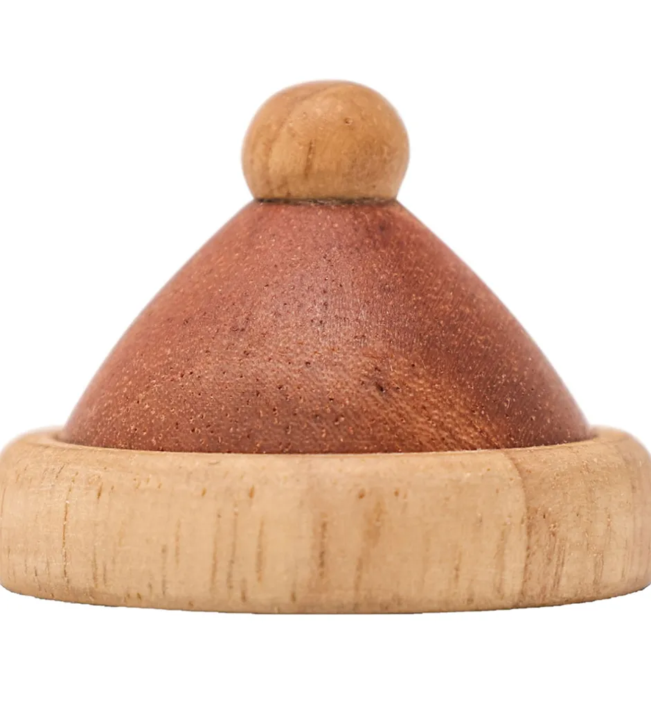Pyntefigurer|Julepynt*FableWood Nissehue - 3 cm - Natur