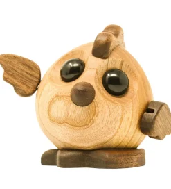 Pyntefigurer*FableWood Pick-Me-Up Kylling - Henny - 9 cm - Natur