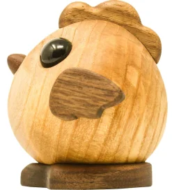 Pyntefigurer*FableWood Pick-Me-Up Kylling - Henny - 9 cm - Natur