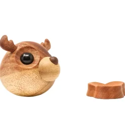 Pyntefigurer*FableWood Pick-Me-Up Rensdyr - Rolf - 9 cm - Natur