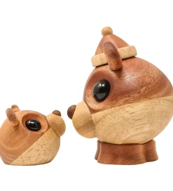 Pyntefigurer*FableWood Pick-Me-Up Rensdyr - Kaj - 4 cm - Natur